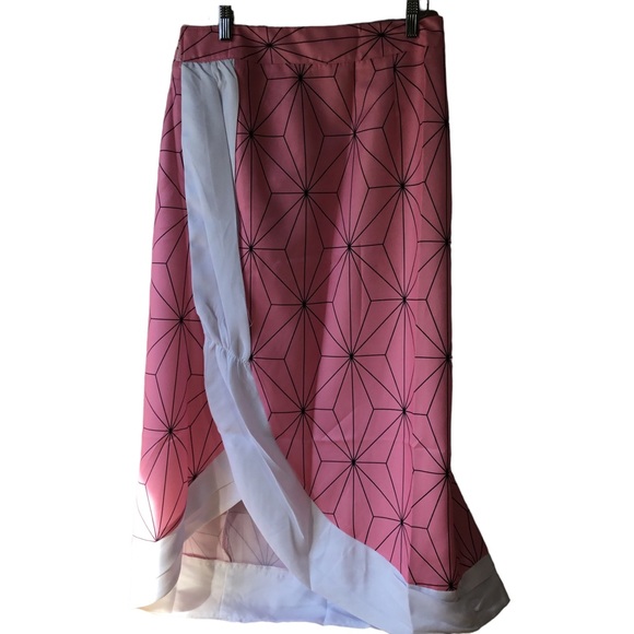 Anime Demon Slayer Nezuko Kamado Costume Kimetsu No Yaiba Party Anime sz XL - Picture 6 of 15